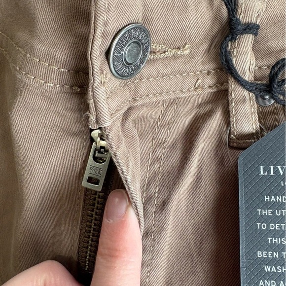 Liverpool‎ Men's 30x34 Cub Relaxed Straight Pants Brown Casual NEW - Picture 8 of 10